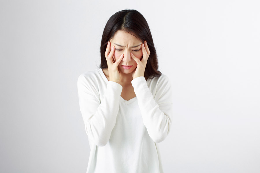 表情や見た目の変化